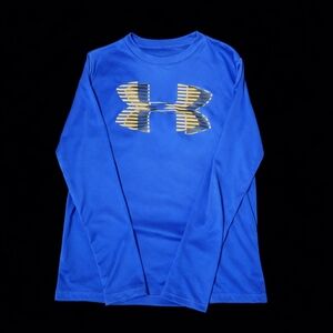Under Armour Long Sleeve Shirt | Youth Medium | Blue